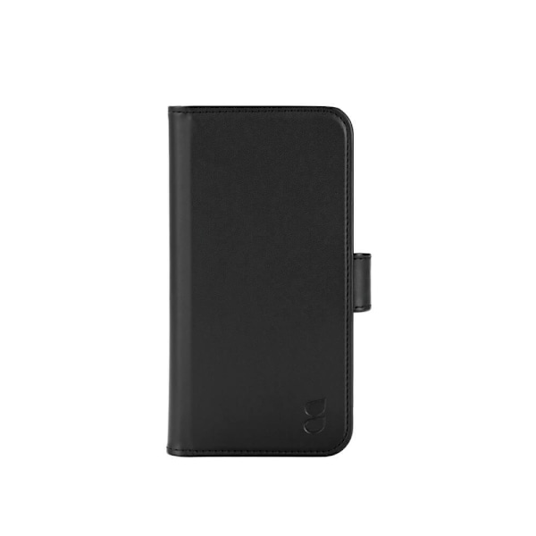 GEAR Mobilpung Etui Sort iPhone 12 & 12 Pro - Sort Black Svart