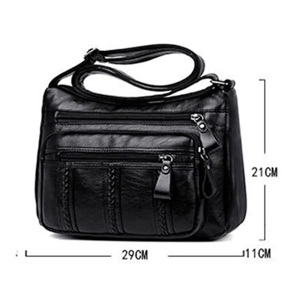 Fashion Multi-Layer Large Capacity Single Shoulder Bag