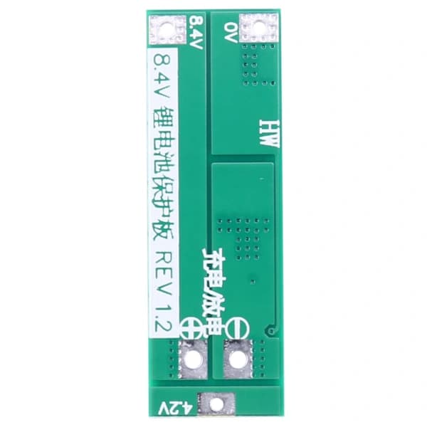 [CA] 2S 20A 7.4V 8.4V 18650 Litiumbatteri Skyddskort/BMS-kort Standard ()