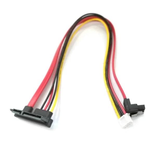Sata 4 Pin Ide + Sata 15pin 7 Pin Overføring Integrert Data Strømforsyningskabel