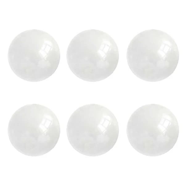 [CA] Glorbs - Glorbs Bolde, Glorbs Klæbrige Bolde til Loft & Væg, Selvlysende Klæbrige Stressbolde Hvid 6 stk.