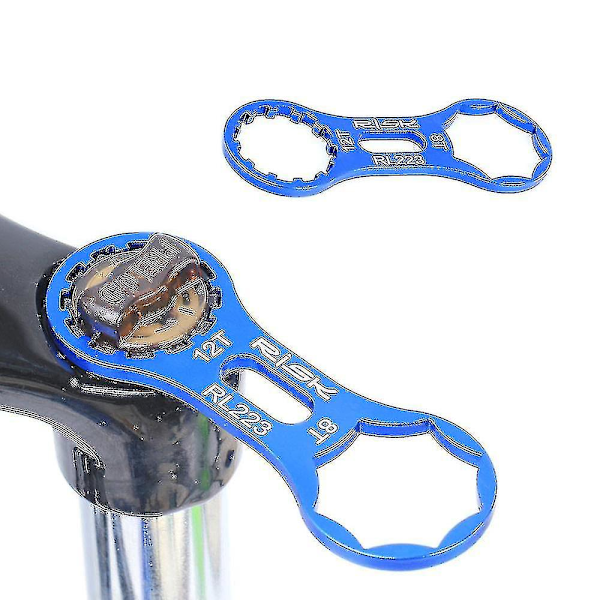 Aluminium cykelgaffel reparationsværktøj til Sr Suntour Xcr/xct/xcm/rst Mtb cykelgaffellåsnøgle fjernelsesværktøj (FMY)