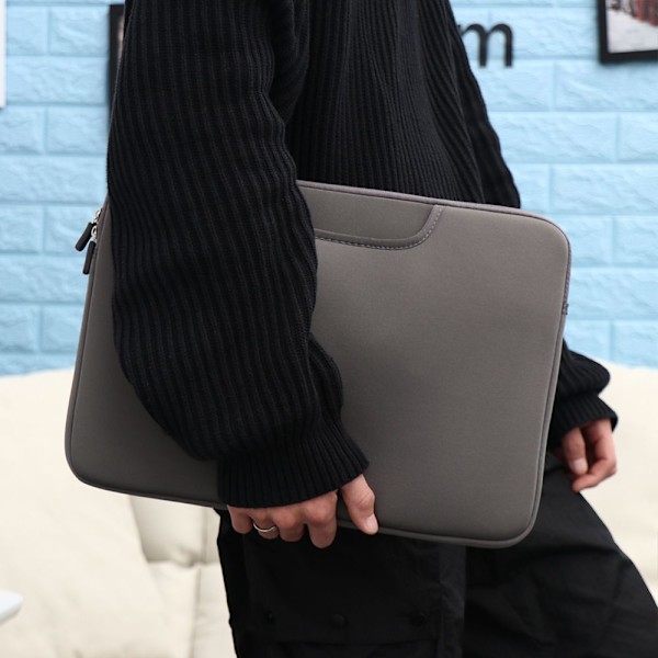 11 13 14 15 15,6 tums Laptopväska För Laptop MacBook svart.CA black 14 inch