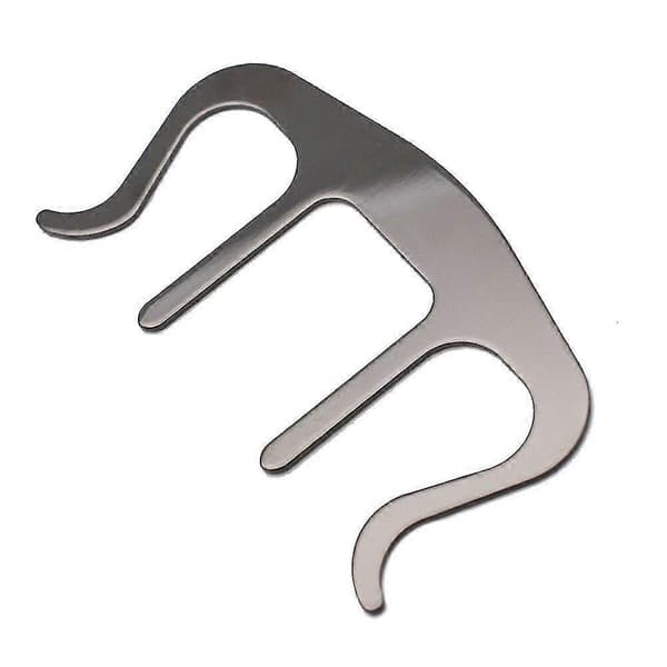 2 stk Metall Notebokklemme og Sideholder, Notebokklemme, Sideholder for Notestativ Sidemarkørklemmer Svart 2 stk Black 2pcs