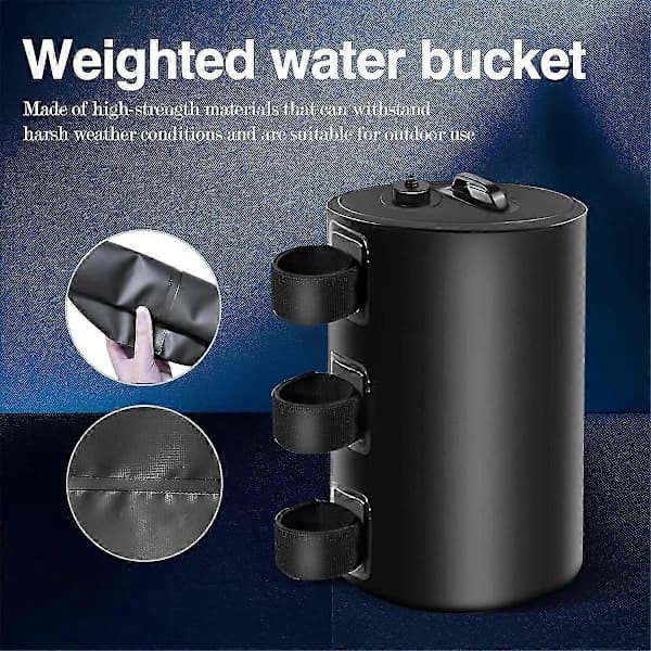 Kraftiga 20L vattenpåsar för tältvikter, 2-pack