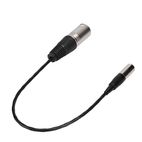 Mini XLR 3PIN Hane till Canon Ljudkabel för Kameramikrofoninterfaceöverföring