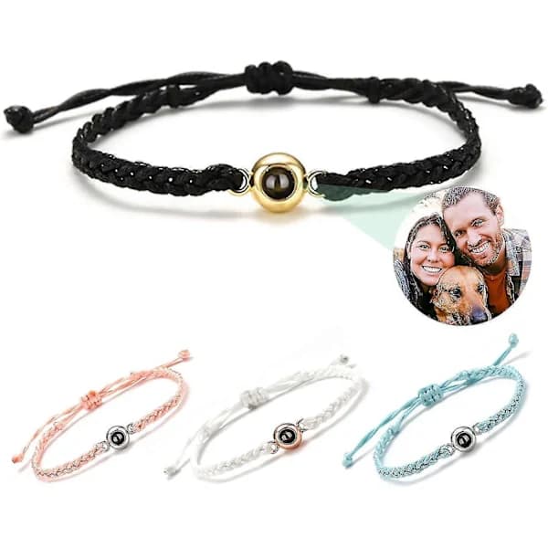 Personlige projeksjonsarmbånd med bilder – tilpassede armbånd med bilde inni