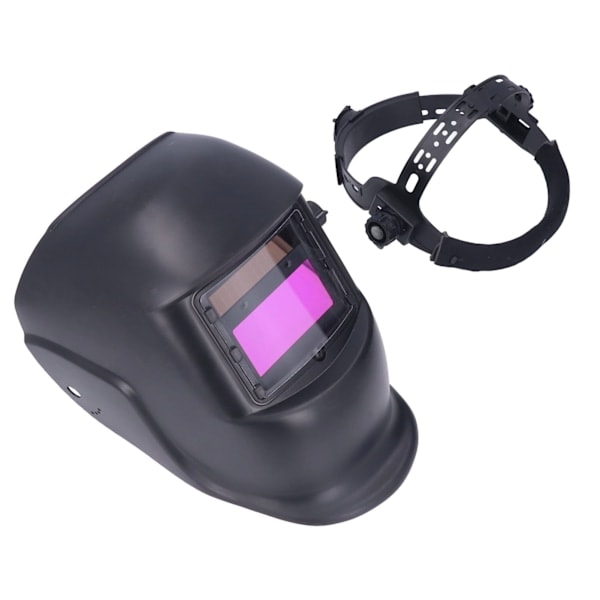 Welding Mask Automatic Darkening Adjustable Headband High Definition Clear View Solar Powered Welding Helmet