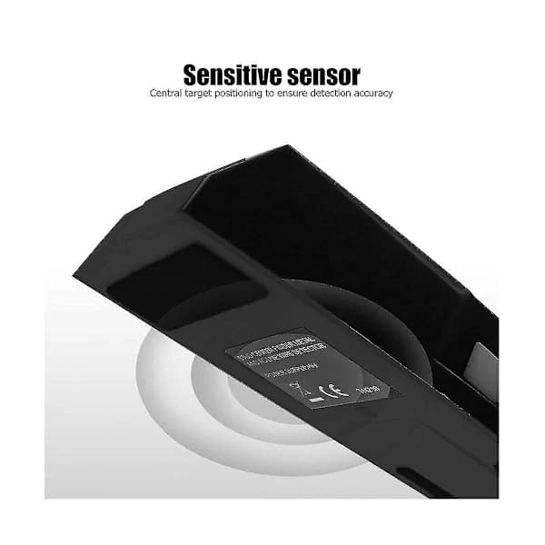 Vägg Metalldetektor Elektronisk Träregelsökare Trådscanner LCD-Display Th210 Svart