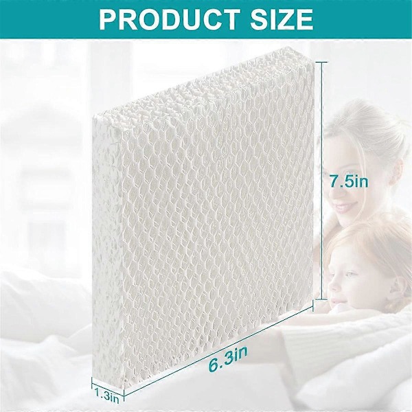 CASA HFT600 Luftfugter Væge Filter Udskiftning til HFT600 Kompatibel med HEV615 HEV620 HEV615 W, HEV620