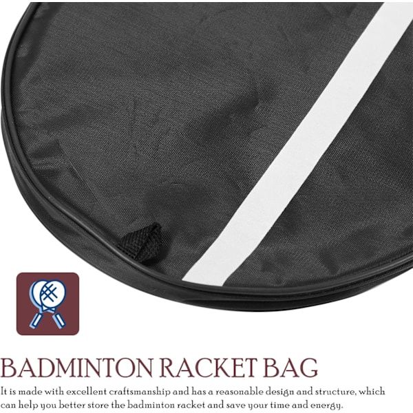 Badmintonracketfodral, Axelväska för Badmintonracket Vattentät Badmintonracketväska för Män Kvinnor Ungdomar