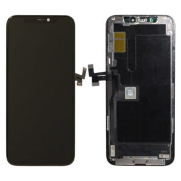 Varaosanäyttö iPhone 11 Pro musta black endast skärm