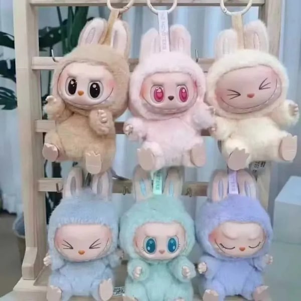 Kuuma Animehahmo Labubu Have A Seat -sarjan vinyyliriipusnukke Mallilelu Söpö Hirviö Avaimenperä Lelu Syntymäpäivälahjat C241122 0784 62a.Ca