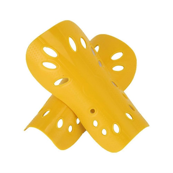 CASA Jalkapallosäärisuojat, kevyet ja hengittävät pohjesuojat aikuisille ja lapsille Yellow Adult version