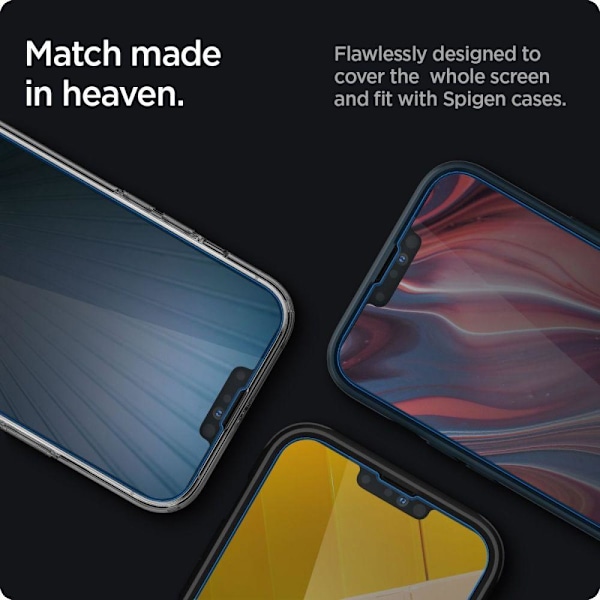 Spigen iPhone 13 / 13 Pro GLAS.tR Slim Sekretesskydd