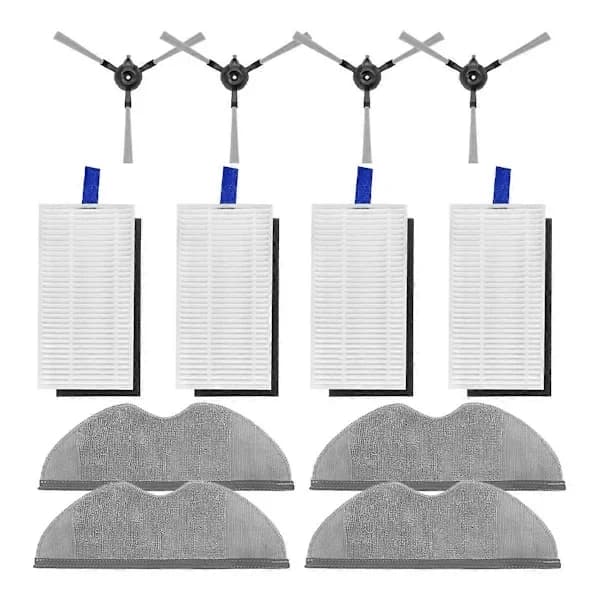 Reservedele til Xiaomi Robotstøvsuger E5 / C108 Sidebørste Hepa Filter Moppeklud Tilbehør