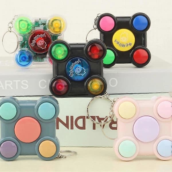 För Fidget Memory Elektronisk Legetøj Mange Farver ABS Dekompression Stress Relief Spil Gadget A one-size