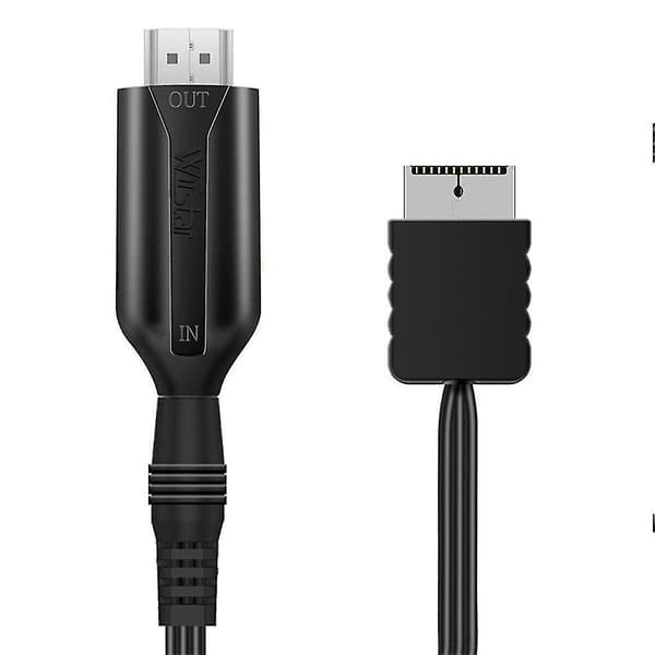 Adapter for Sony Ps1/Ps2 to Hdmi Game Console, Audio and Video Conversion Cable