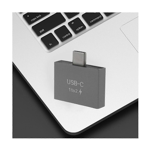 CASA USB C -uros - kaksois-USB C -naarasjakaja-muunninsovitin USB C -laturille PC:lle