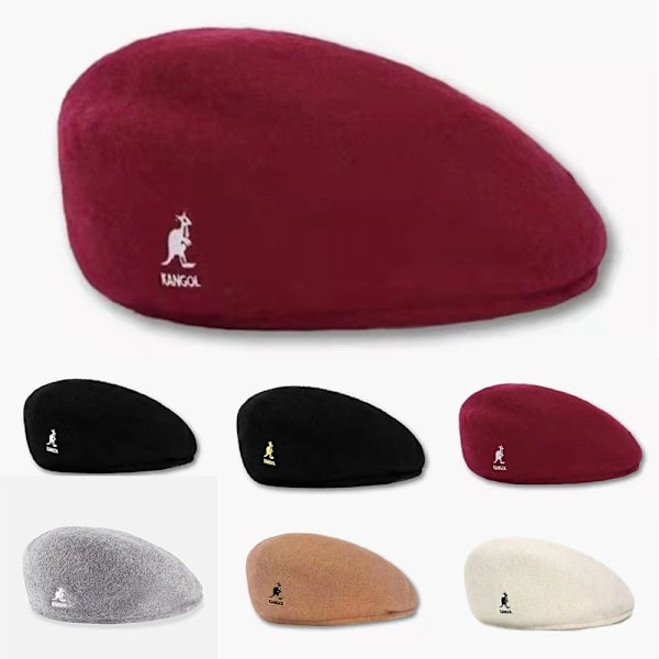 Kangol 504 Flat Cap Herr Dam Casual Basker Mössa Vinter Newsboy Mössor För Herr Dam #2 #2 #2 M（ca） #2 M