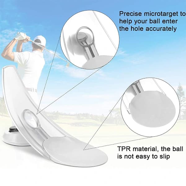 Pressure Putt Trainer Foldbar RØD Rød[ca]