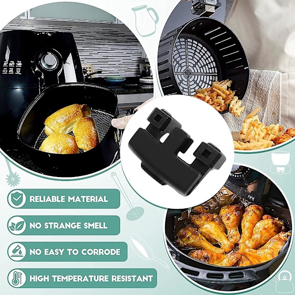 CASA Air Fryer Gummi Bumpers, Gummi Bumpers, Gummi Fødder, Gummi Spidser, Anti-ridse Beskyttelsescover Til A