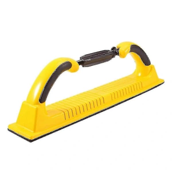70x400mm Torrslipande Handtrycksbräda Bilspackel Aska Handhyvel Rektangulär Vakuum Sandpapperslipning -B