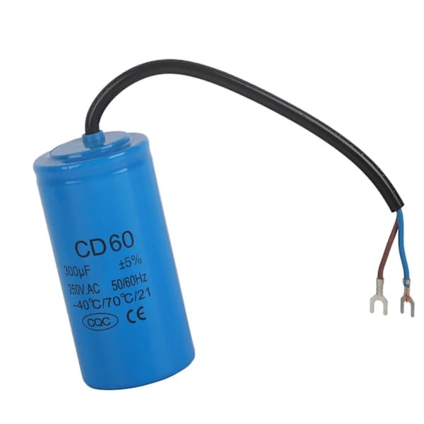 CD60 250V 300uf Kondensator til omkobling, eksplosionssikker, tilbehør til husholdningsapparater