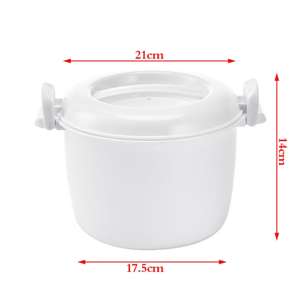 Microwave Rice Cooker Multifunctional Steamer Bento L - Perfect A1