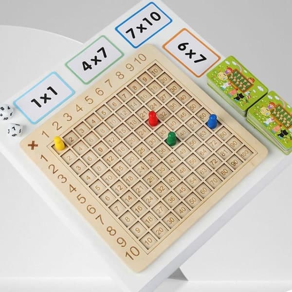 Puslespil Multiplikationstabel Pædagogiske Hjernespil Multiplikation Multiplication Multiplication