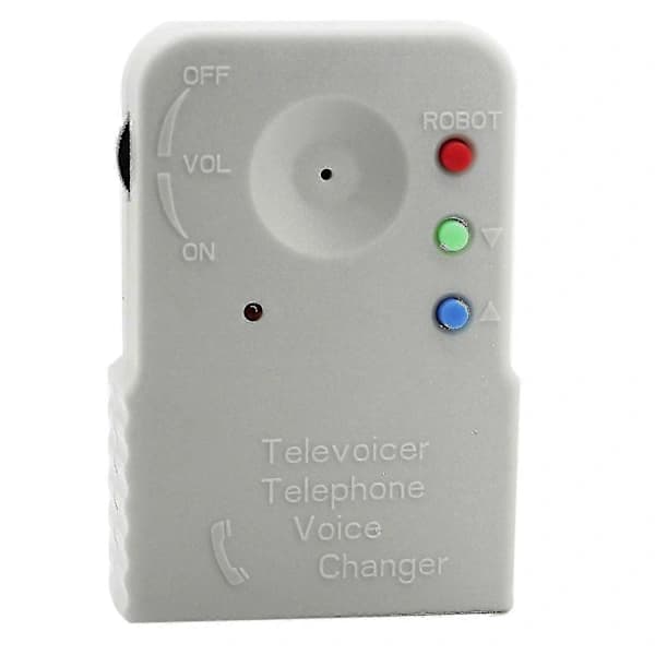 Mini Trådløs Stemmeforvrænger Mikrofon - 8 Multi-Stemme Effekter Bærbar Forklædning til Telefonsamtaler