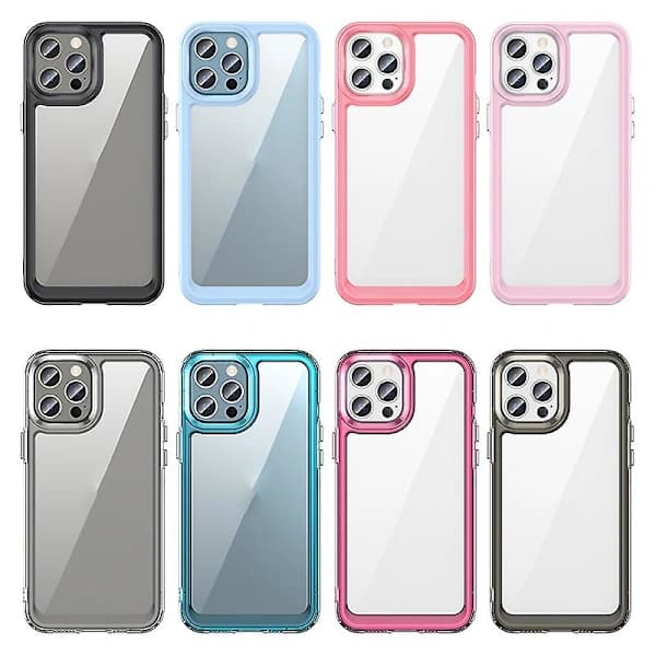 Akryyli+TPU Puhelinkotelo iPhone 13 Prolle