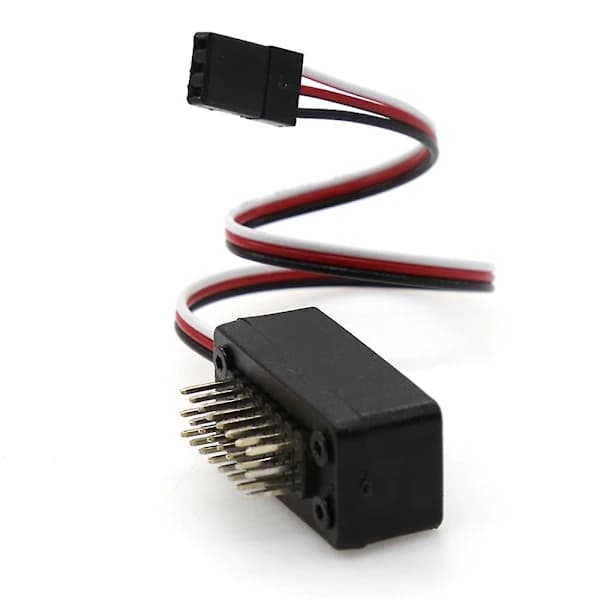 {ca}1 til 8 RC Bil 3-kanals CH3 3CH LED-lampe Lysbryter Panel System for RC Modellbil Axial SCX10 Tra