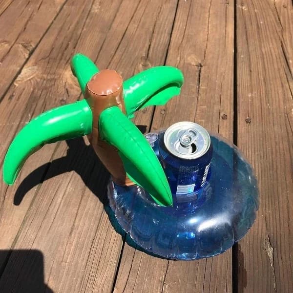 Oppustelige drikkevareholdere 3-pak Drik Pool Flydere Kopholder