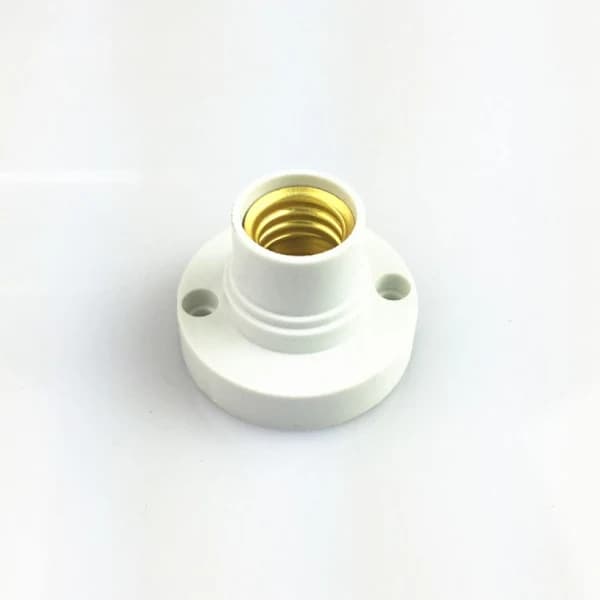 E14 Lampeholder Lampestik HVID hvid[ca]