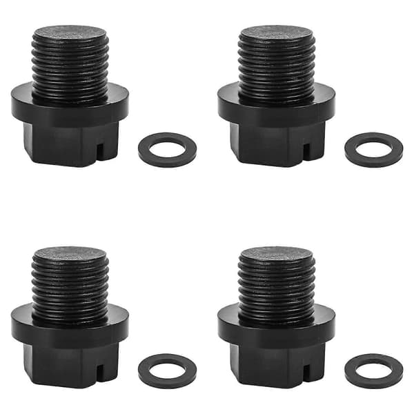 Hållbara poolpumpspluggar för Hayward SPX1700FG - 4-pack med packningar