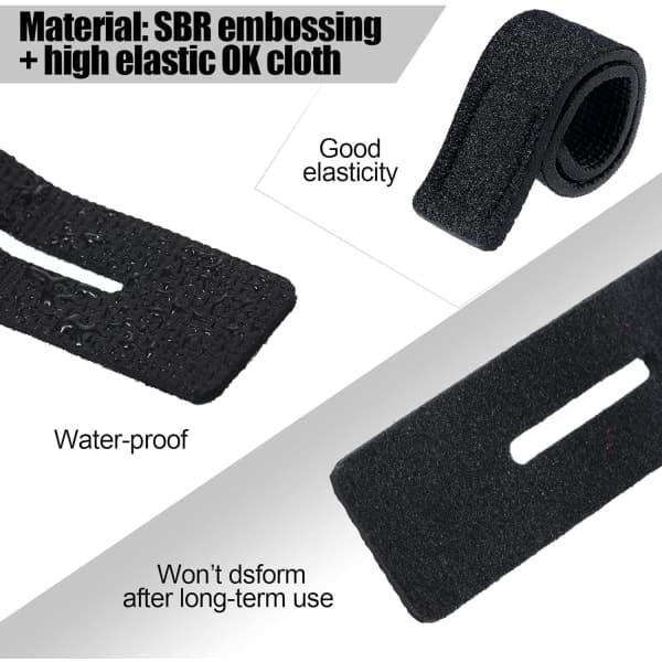 Fiskestang Wrap Strap Stangbælte Strækbart Stangholder Elastisk Fiskeudstyr Stangbånd Kaste Stangbånd