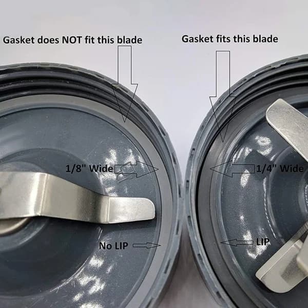 10-pak Silikone O-ringstætninger til Nutribullet 600 Pro 900-serien Grå 85g