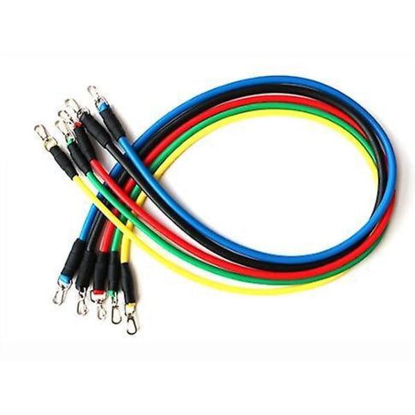 CASA 5-pack Träningsband med Handtag / Motståndsband / Gummiband