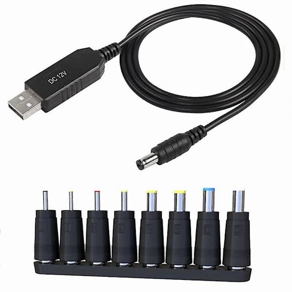 {ca}USB DC 5V - 12V Muunninadapterikaapeli