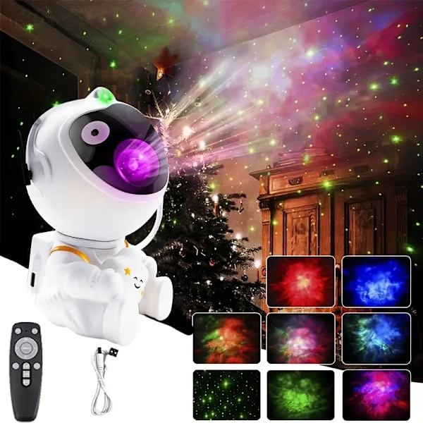 Astronaut Stjärnprojektor Galaxy Nattlampa med Fjärrkontroll Sovrum Vardagsrum Fest Födelsedagspresent - Bluetooth-modell Bluetooth model