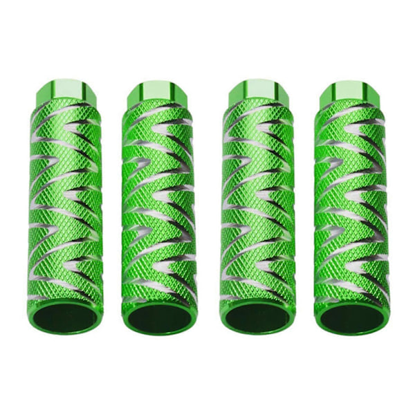 CASA 4 st Aluminiumlegering Cykelpinnar BMX Pedaler Passar 3/8 Tum Axlar Cykel Bakpedaler