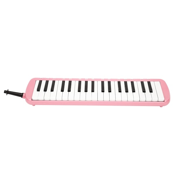 Melodica 37 koskettimen näppäimistö puhallinsoitin aloittelijoille ammattimaiseen harjoitteluun vaaleanpunainen