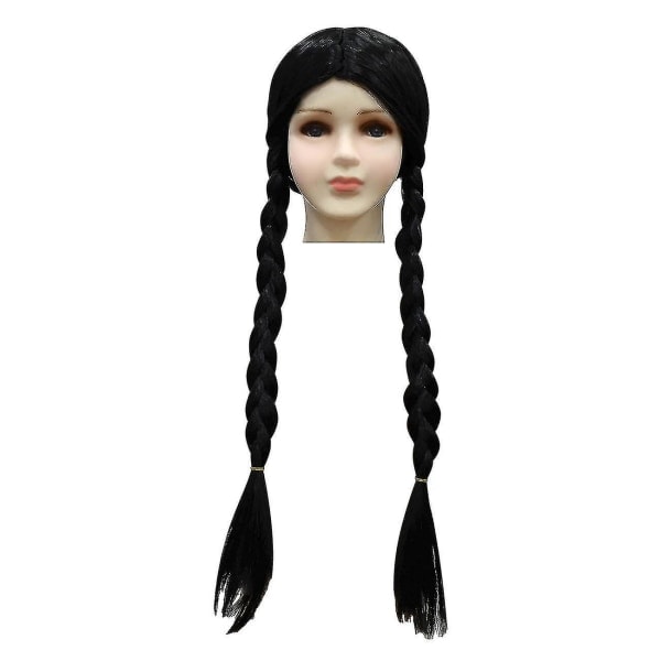 Onsdag Addams Sæt Festkostumer til Voksne Børn Uden Paryk 120 Without wig 120