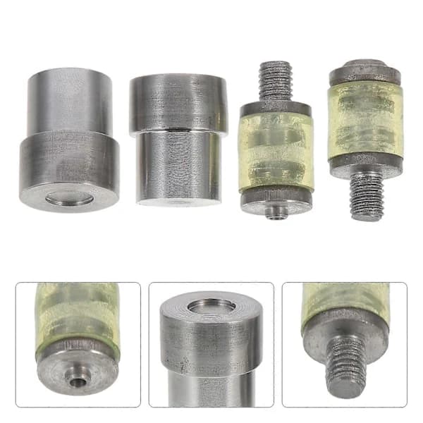 1 Set Handpressmaskin Stud Praktisk Handpress Stansmaskin Press Studs