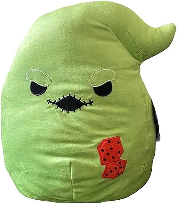 Plyslegetøj, Julemareridt Grøn Oogie Boogie Plyslegetøj, Bløde Krammedyrslegetøj