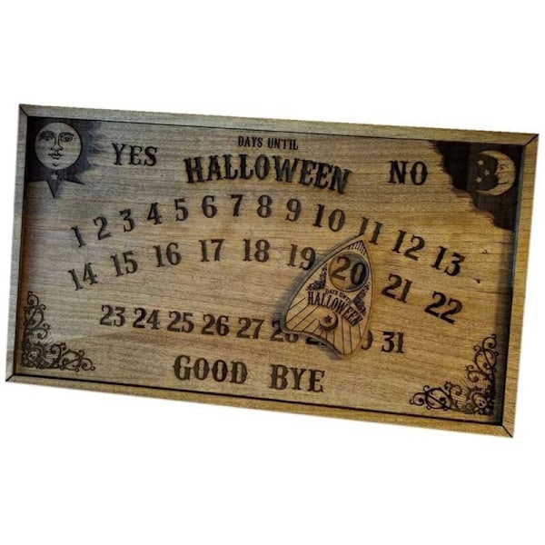 Halloween Nedräkningsbräda med Magneter