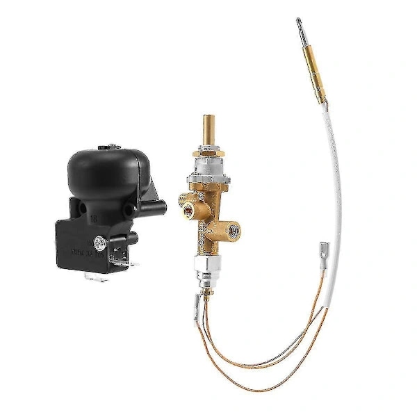Gasolvärmare Kontrollventil Termoelement Sensor Tippbrytare Vred Propan Eldstad Kontroll Säkerhet