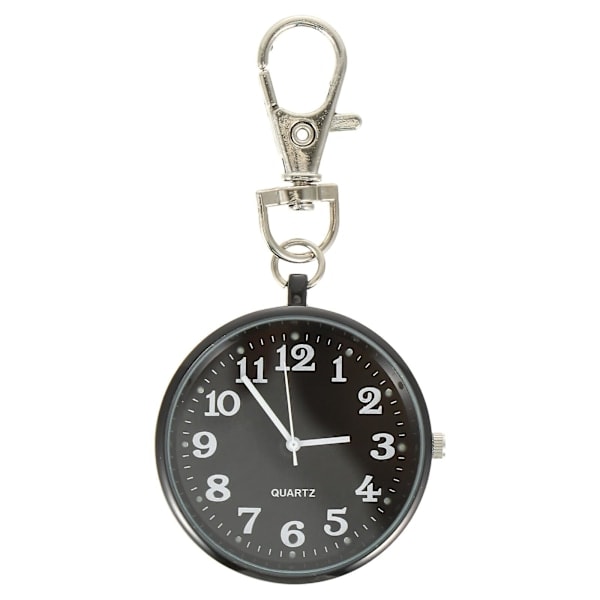 PC Kvarts Lommeur Ur Legering Sygeplejerskeur Ur Sort Sort 8X4CM
