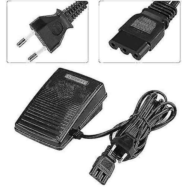 Universell hushållssymaskinsfotpedal fotkontroll för Singer Electronic